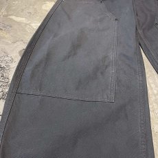 画像7: 【WONDERGROUND】BALLOON SILHOUETTE DOUBLE KNEE PAINTER PANTS / CHARCOAL / S&M (7)