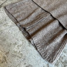 画像6: GREIGE COLOR 2 PIECES LAYERED DESIGN KNIT CARDIGAN / Ladies M (6)