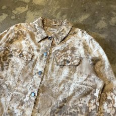 画像4: ALL OVER GRAPHIC PATTERN COTTON JACKET / Mens M (4)