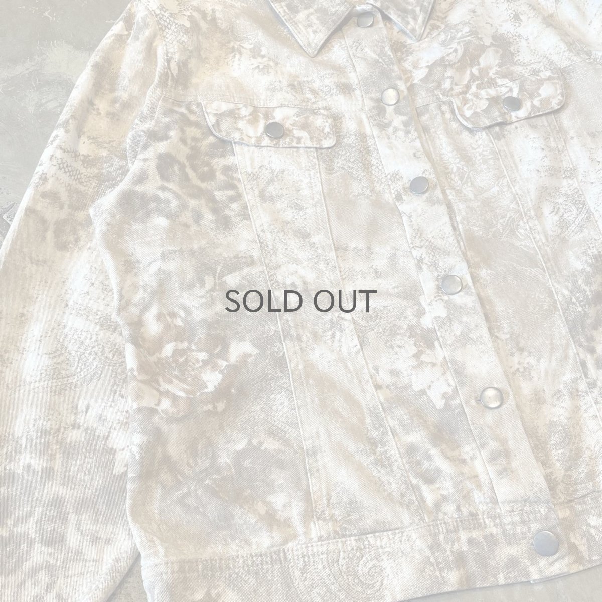 画像5: ALL OVER GRAPHIC PATTERN COTTON JACKET / Mens M (5)