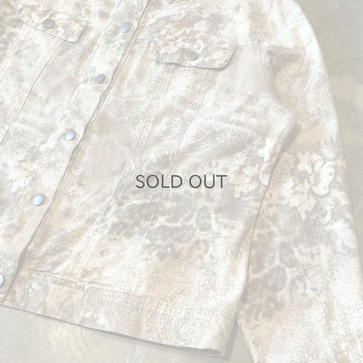 画像6: ALL OVER GRAPHIC PATTERN COTTON JACKET / Mens M (6)