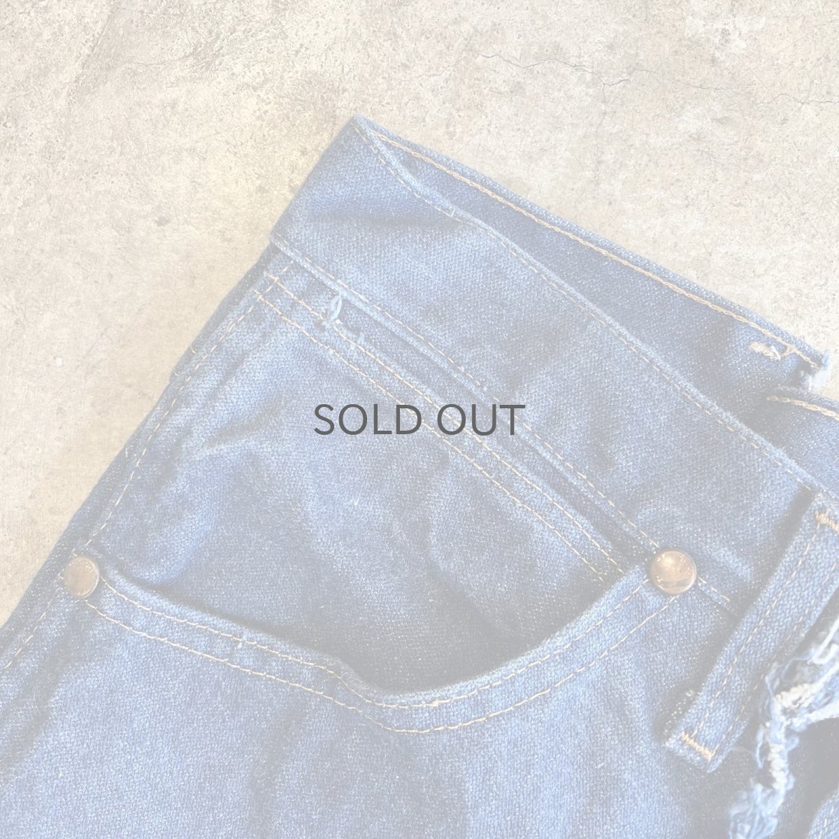 画像7: 【Wiz&Witch】"UNITED" TWINS WIDE DENIM PANTS / W29 (7)