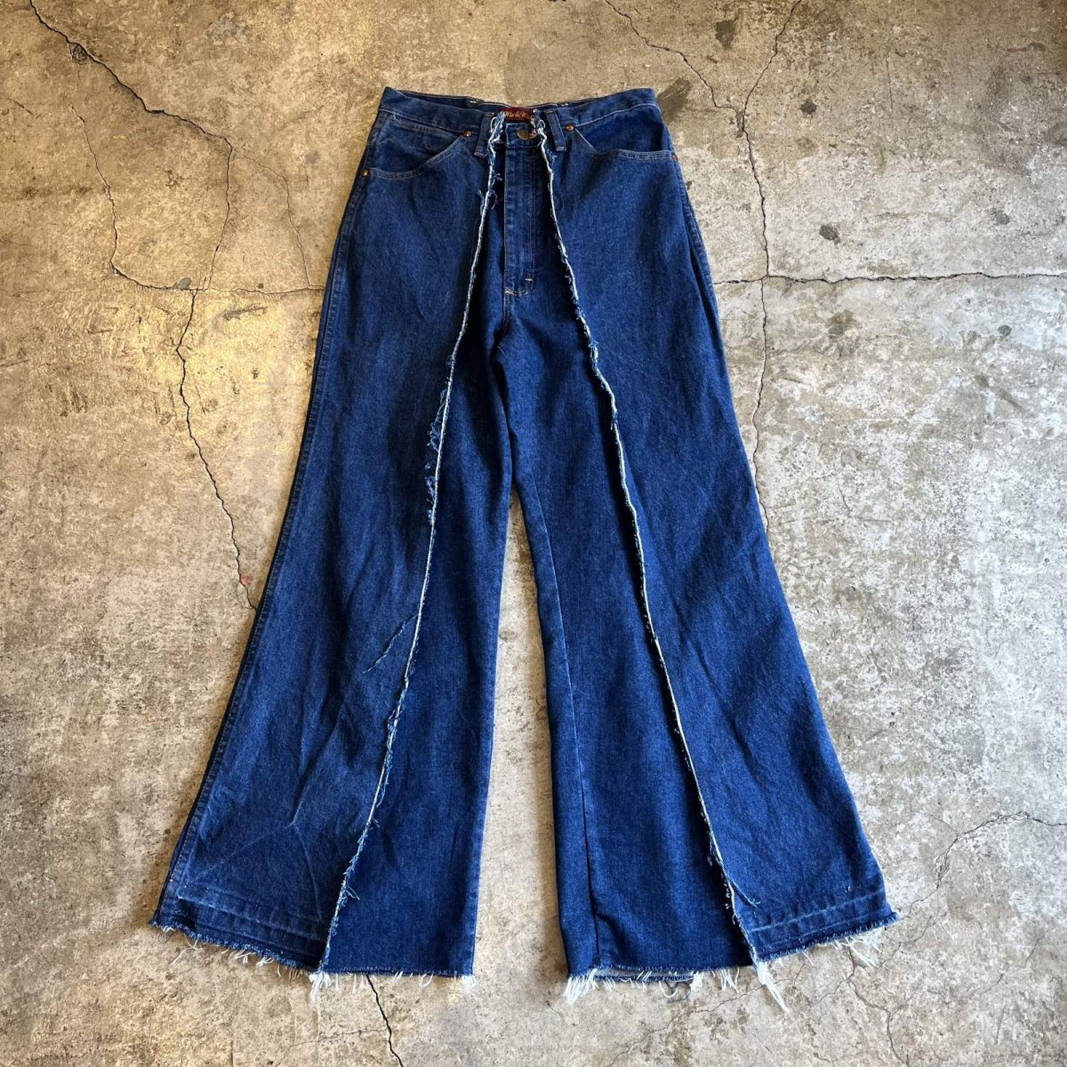 画像1: 【Wiz&Witch】"UNITED" TWINS WIDE DENIM PANTS / W29 (1)