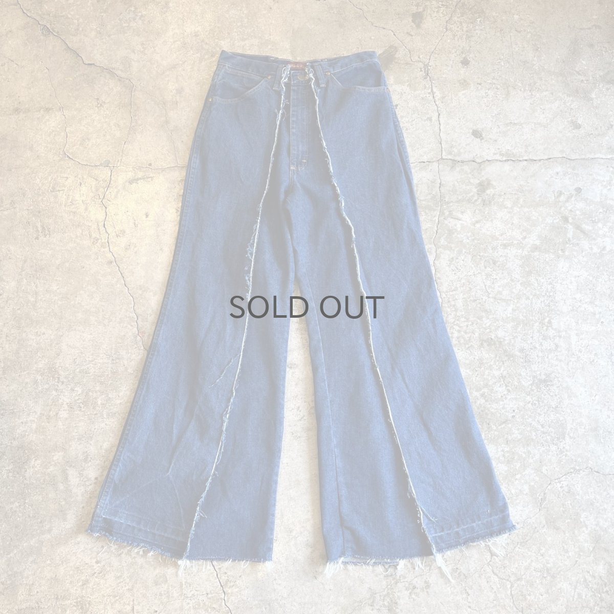 画像1: 【Wiz&Witch】"UNITED" TWINS WIDE DENIM PANTS / W29 (1)