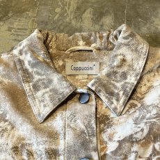画像10: ALL OVER GRAPHIC PATTERN COTTON JACKET / Mens M (10)