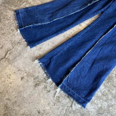 画像4: 【Wiz&Witch】"UNITED" TWINS WIDE DENIM PANTS / W29 (4)