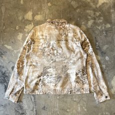 画像2: ALL OVER GRAPHIC PATTERN COTTON JACKET / Mens M (2)
