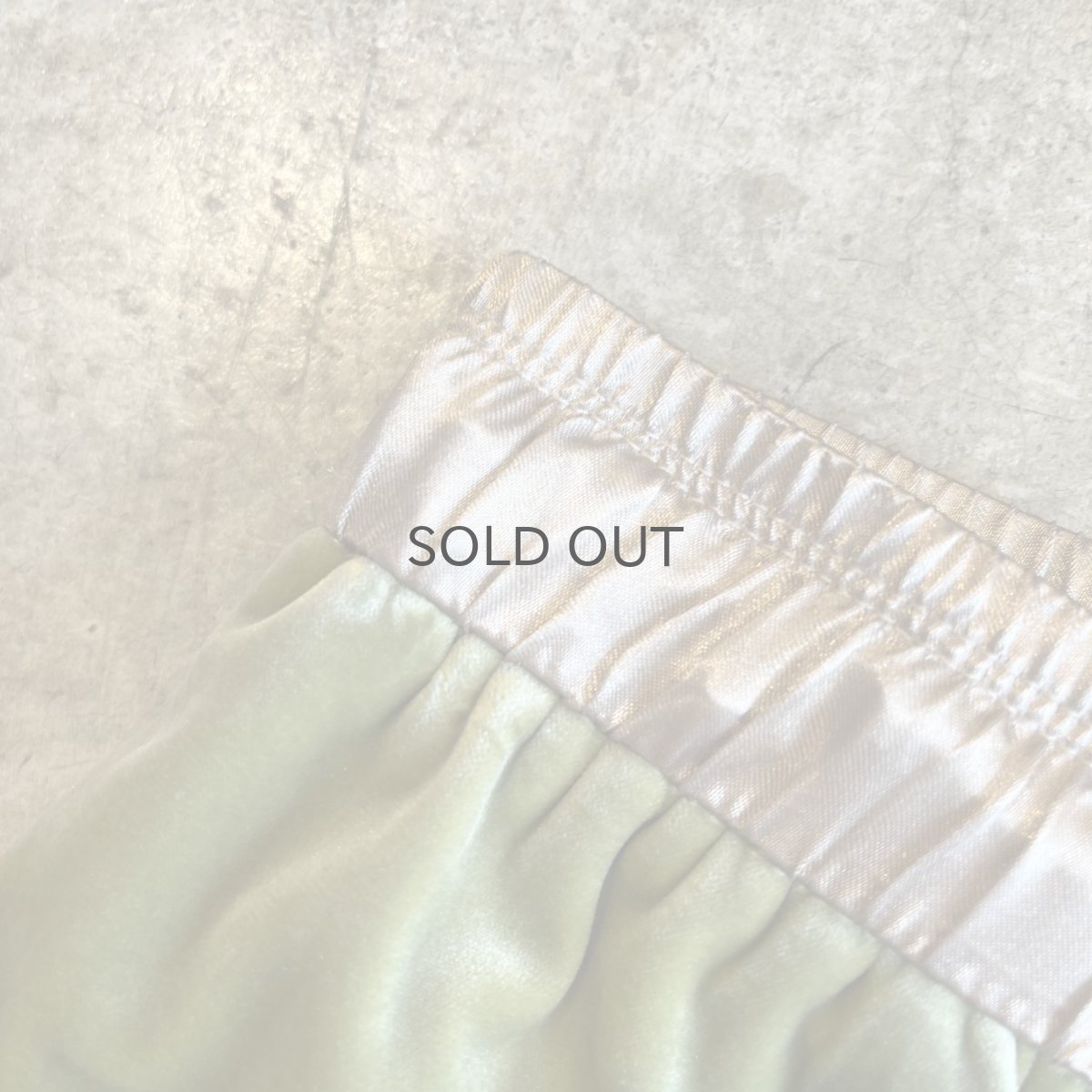 画像7: WAIST RIBBON DESIGN COLOR VELVET PANTS / ~W33 (7)