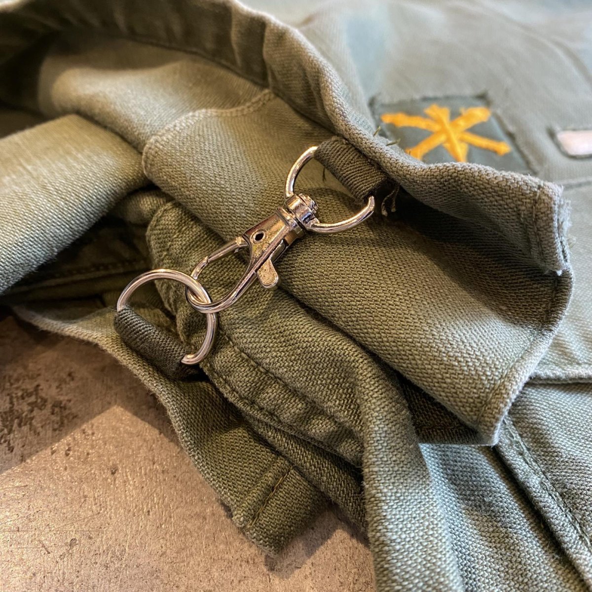 画像7: 【Wiz&Witch】"WANDERER" OLD MILITARY DOUBLE SHOULDER JACKET / OS (7)