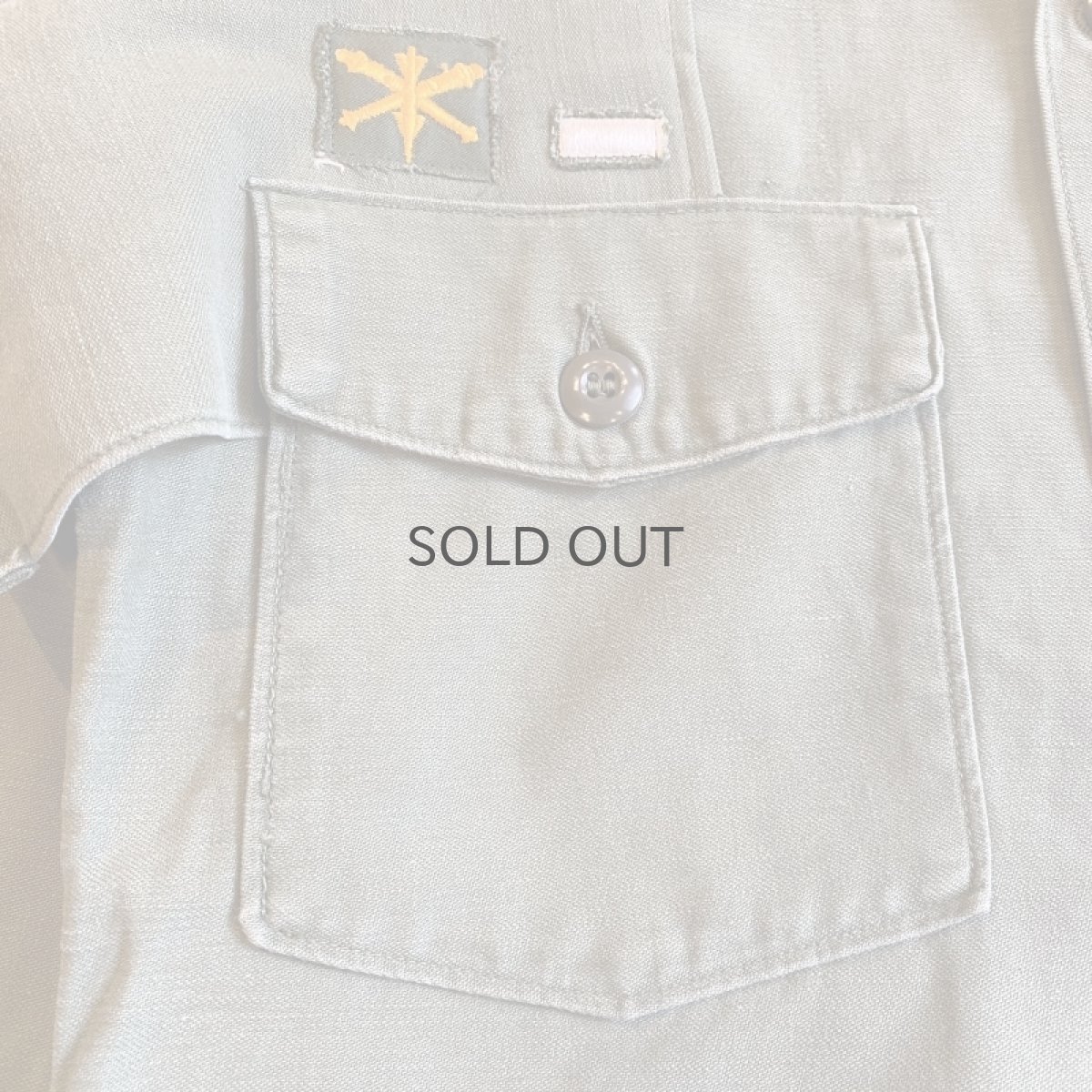 画像4: 【Wiz&Witch】"WANDERER" OLD MILITARY DOUBLE SHOULDER JACKET / OS (4)