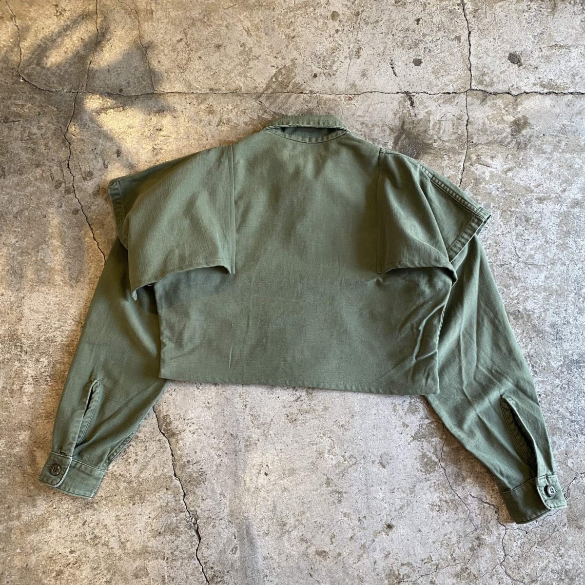 画像2: 【Wiz&Witch】"WANDERER" OLD MILITARY DOUBLE SHOULDER JACKET / OS (2)