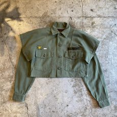 画像1: 【Wiz&Witch】"WANDERER" OLD MILITARY DOUBLE SHOULDER JACKET / OS (1)