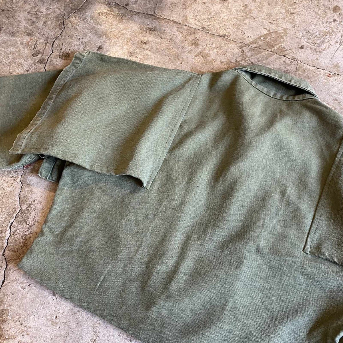 画像12: 【Wiz&Witch】"WANDERER" OLD MILITARY DOUBLE SHOULDER JACKET / OS (12)