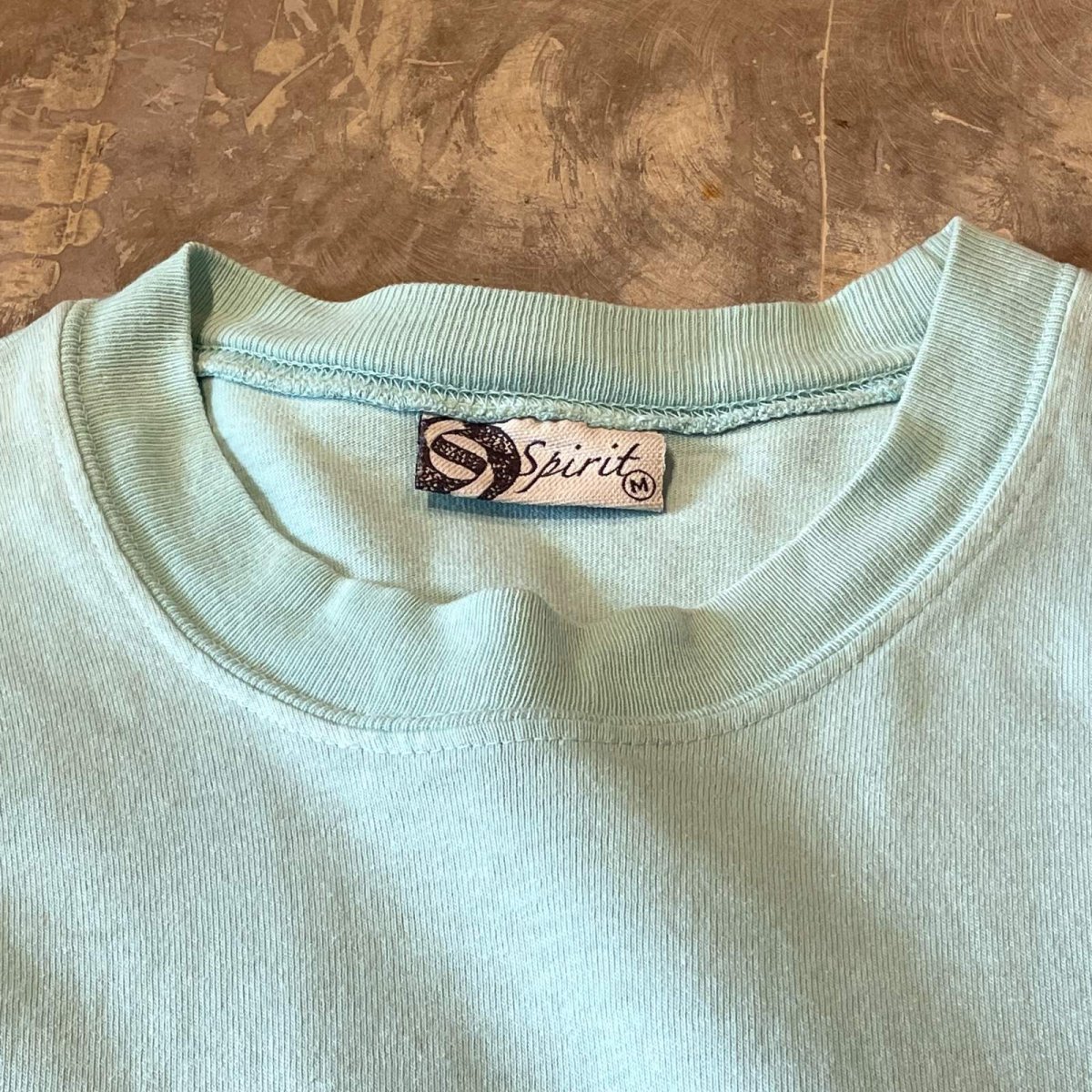 画像14: BACK FOAM PRINTED L/S TEE / Mens M(L) / MADE IN USA (14)