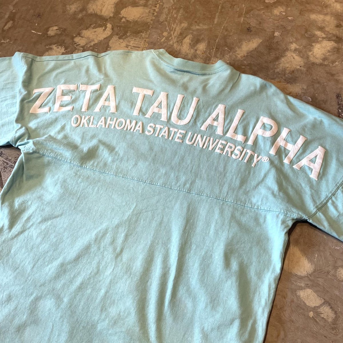 画像10: BACK FOAM PRINTED L/S TEE / Mens M(L) / MADE IN USA (10)