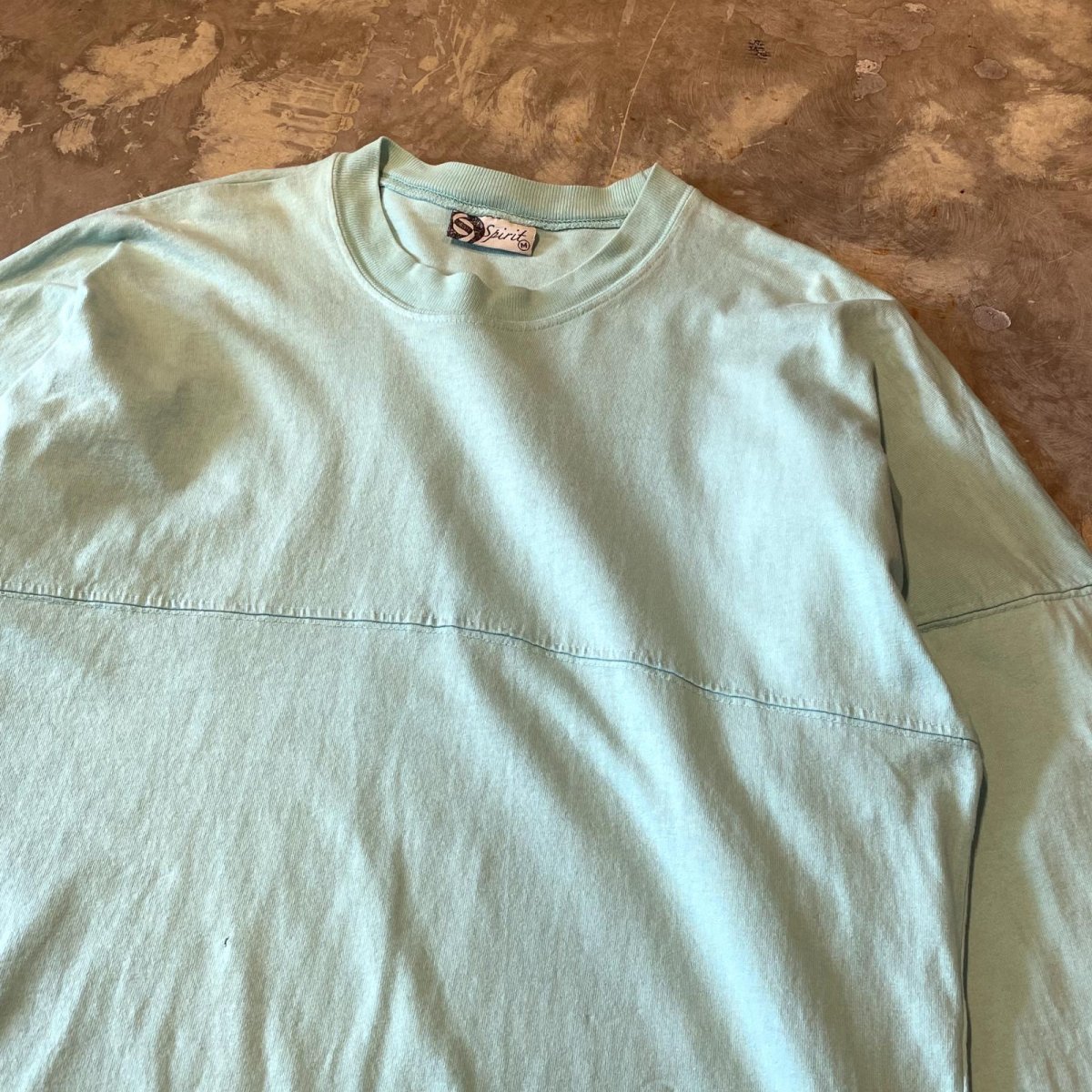 画像4: BACK FOAM PRINTED L/S TEE / Mens M(L) / MADE IN USA (4)