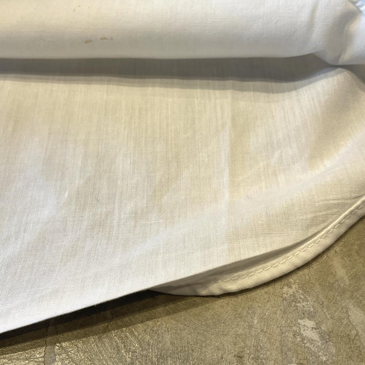 画像8: COLOR SWITCHED PLEATED DRESS L/S SHIRT / Mens XL / MADE IN USA (8)