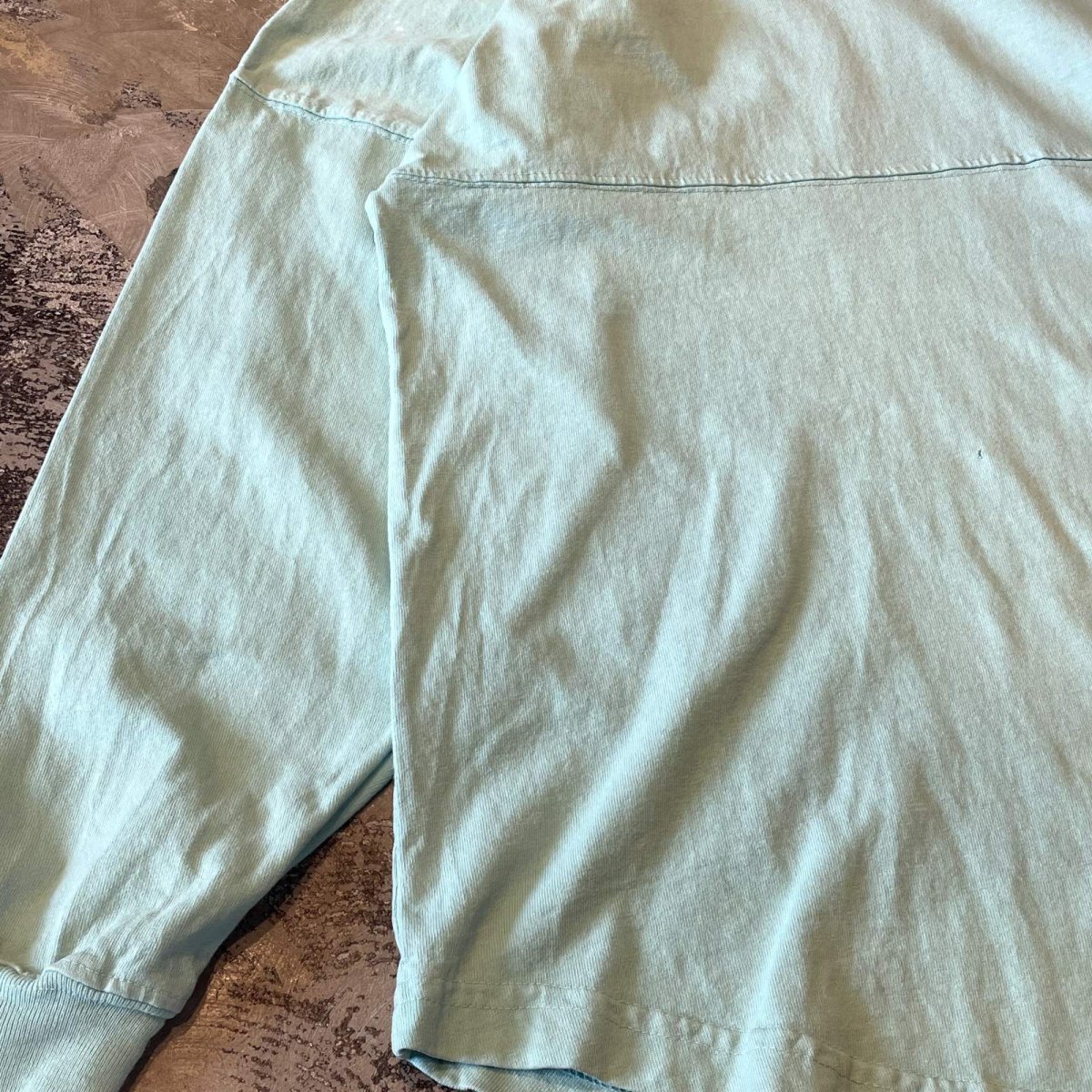 画像5: BACK FOAM PRINTED L/S TEE / Mens M(L) / MADE IN USA (5)