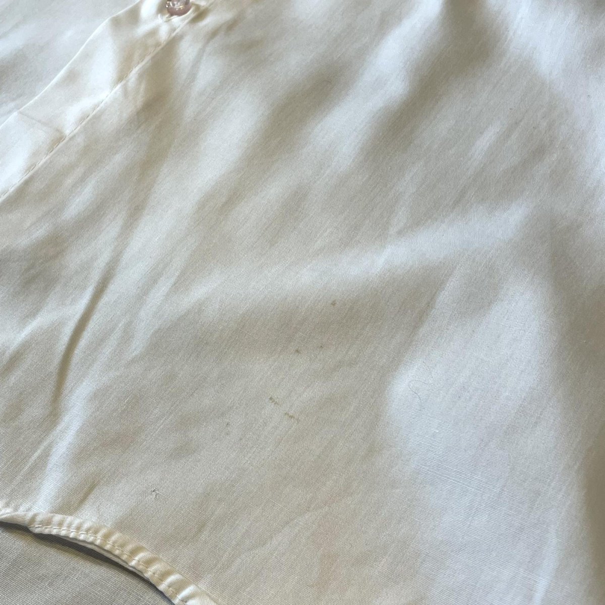 画像10: COLOR SWITCHED PLEATED DRESS L/S SHIRT / Mens XL / MADE IN USA (10)