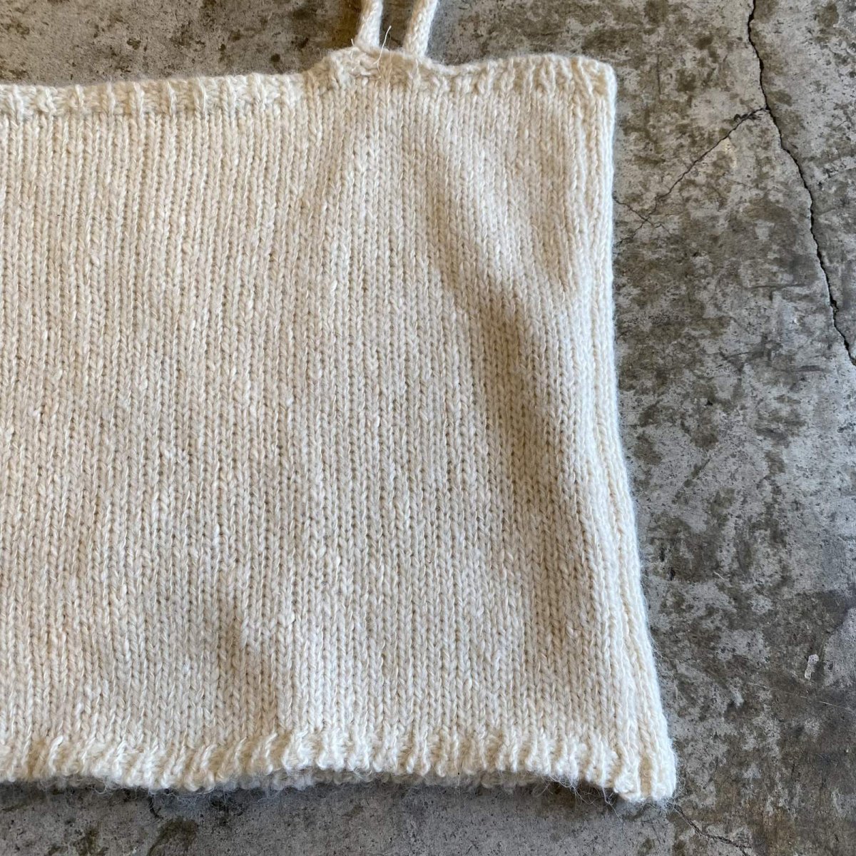 画像9: KNIT DESIGN SLIPKNOT CAMISOLE / Ladies M / WHITE (9)