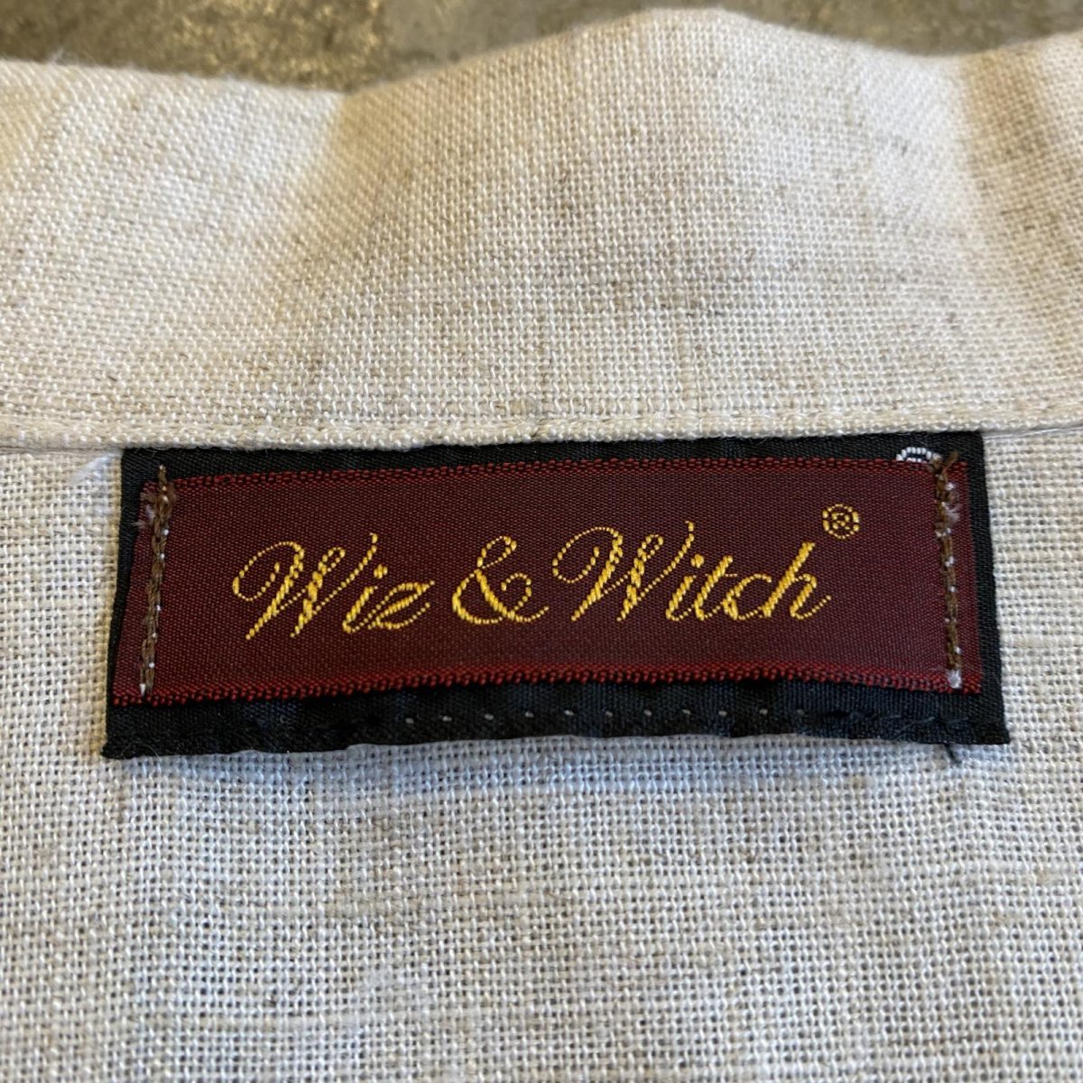 画像11: 【Wiz&Witch】"TRANSFORM" LINEN TAYLOR JACKET / OS (11)