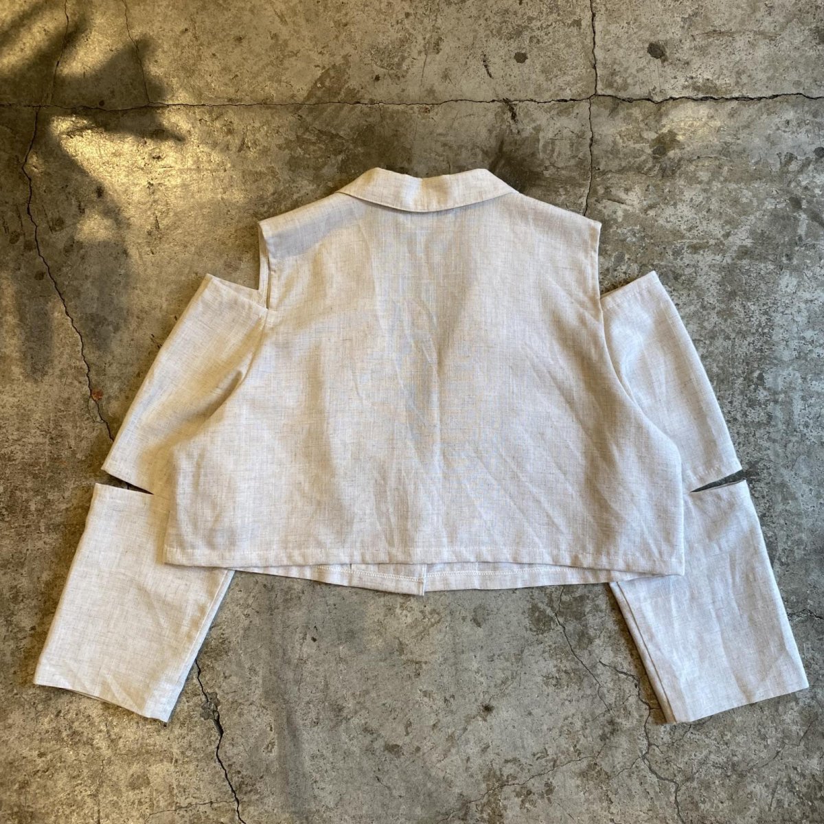 画像2: 【Wiz&Witch】"TRANSFORM" LINEN TAYLOR JACKET / OS (2)