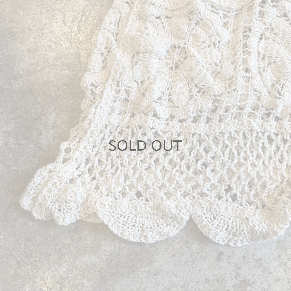 画像8: CROCHET LACE DESIGN LONG SKIRT / W25~W40 (8)