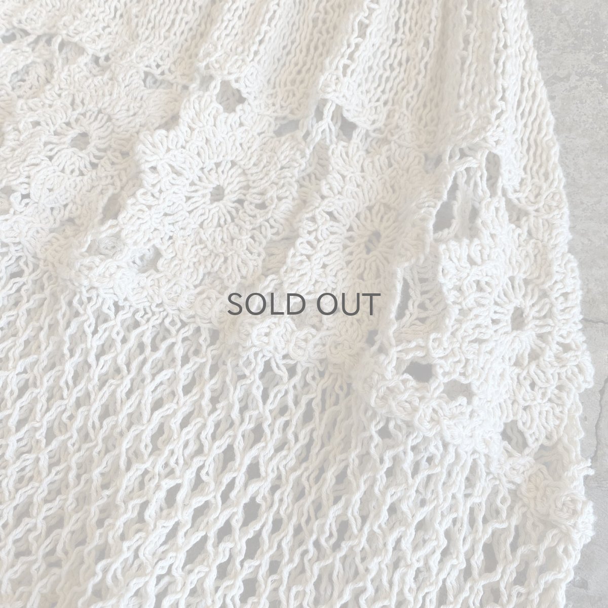 画像6: CROCHET LACE DESIGN LONG SKIRT / W25~W40 (6)