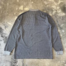 画像2: 【NIKE】SWOOSH LOGO L/S POLO SHIRT / Mens XL (2)