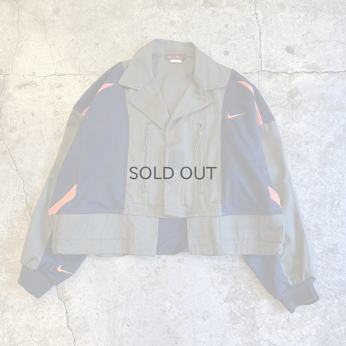 画像1: 【Wiz&Witch】"UNITED" SPORTY MILITARY JACKET / OS (1)