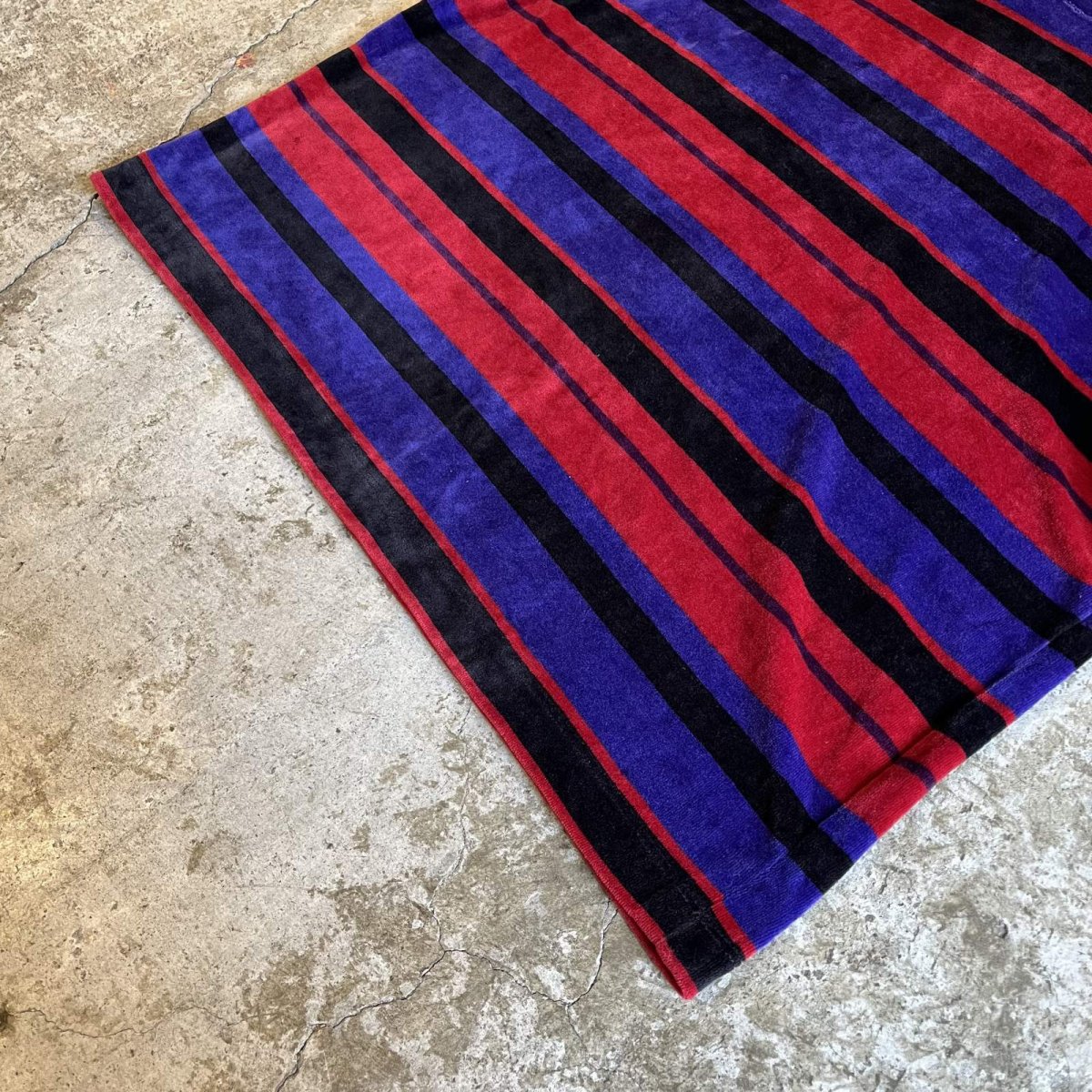 画像4: MULCH BORDER PATTERN VELVET TURTLE L/S TOPS / Ladies L (4)