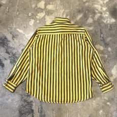 画像2: 70~80's【EDDIE BAUER】BICOLOR STRIPE PATTERN L/S SHIRT / Mens L (2)