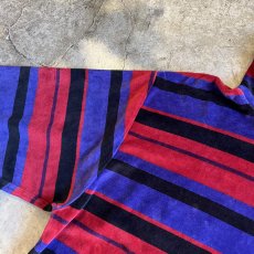 画像10: MULCH BORDER PATTERN VELVET TURTLE L/S TOPS / Ladies L (10)