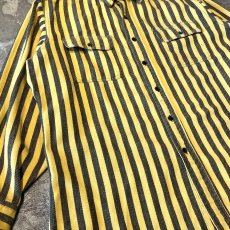 画像5: 70~80's【EDDIE BAUER】BICOLOR STRIPE PATTERN L/S SHIRT / Mens L (5)