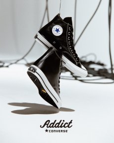 画像1: 10月10日店頭発売!!【CONVERSE ADDICT】- CHUCK TAYLOR LEATHER HI / BLACK (1)