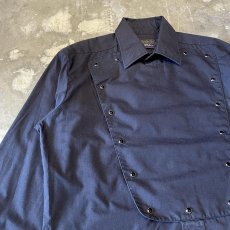 画像3: 90's FRONT SNAP BUTTON FLAP WESTERN L/S SHIRT / Mens M / MADE IN USA (3)