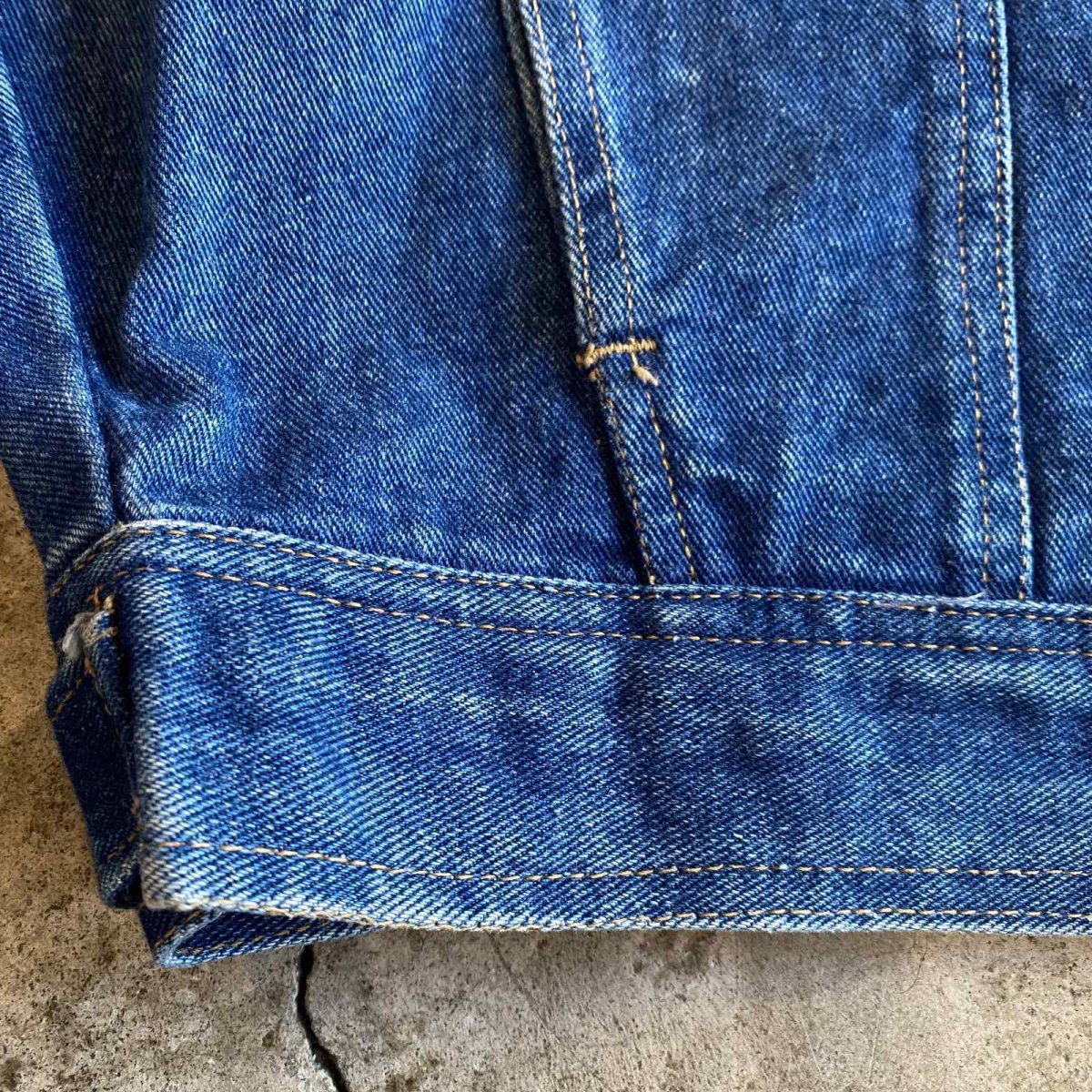 画像4: 4 POCKET DESIGN DENIM JACKET / Ladies L (4)