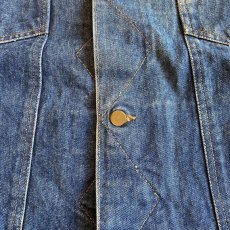 画像6: 4 POCKET DESIGN DENIM JACKET / Ladies L (6)