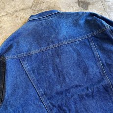 画像11: 4 POCKET DESIGN DENIM JACKET / Ladies L (11)