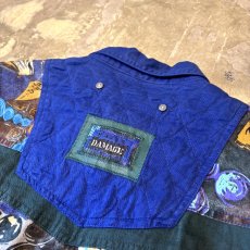 画像11: 90's "MAJOR DANAGE" ART PATTERN SWITCHED L/S SHIRT / Mens XL (11)
