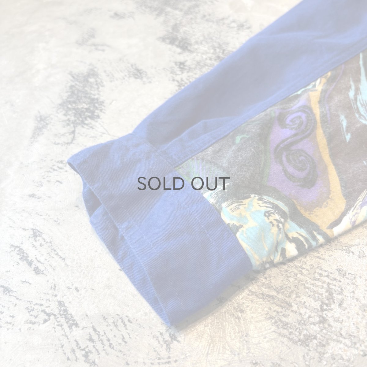 画像7: 90's "MAJOR DANAGE" ART PATTERN SWITCHED L/S SHIRT / Mens XL (7)