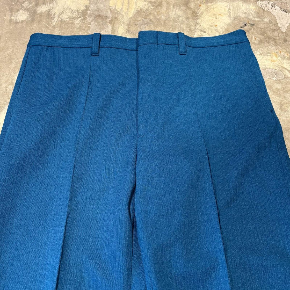 画像10: 70's COLOR STRAIGHT SILHOUETTE SLACKS / W33 / MADE IN USA (10)
