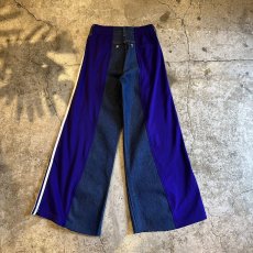 画像2: 【Wiz&Witch】"UNITED" SPORTY DENIM PANTS / OS (2)