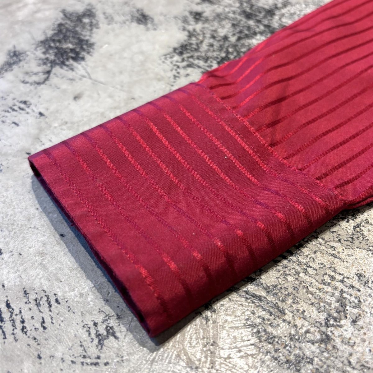 画像7: "WRANGLER" STRIPE PATTERN WESTERN L/S SHIRT / Mens L (7)