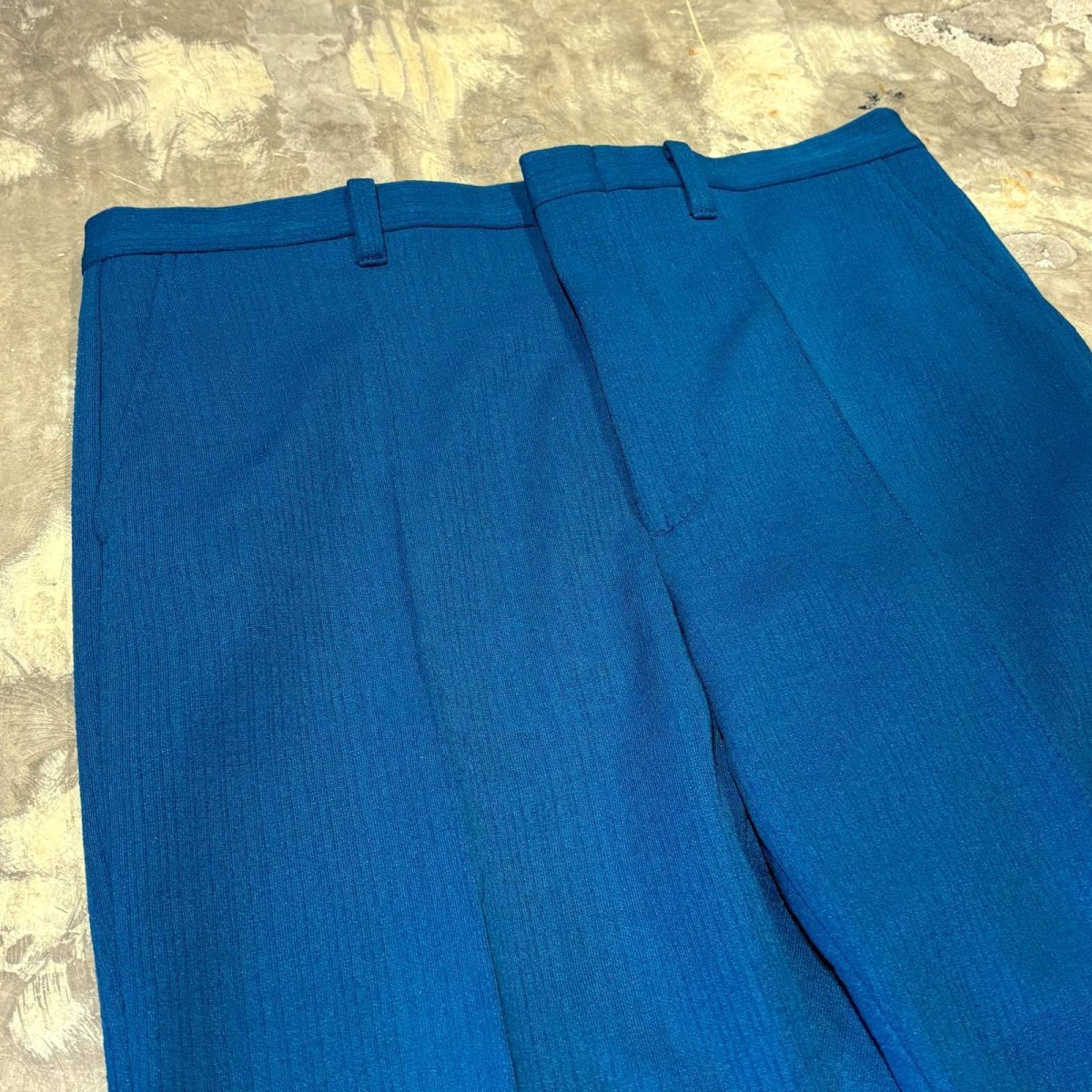 画像3: 70's COLOR STRAIGHT SILHOUETTE SLACKS / W33 / MADE IN USA (3)