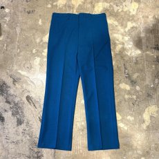 画像1: 70's COLOR STRAIGHT SILHOUETTE SLACKS / W33 / MADE IN USA (1)