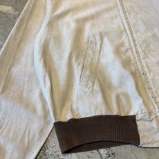 画像5: OLD BICOLOR COTTON ZIP UP JACKET / Mens L (5)