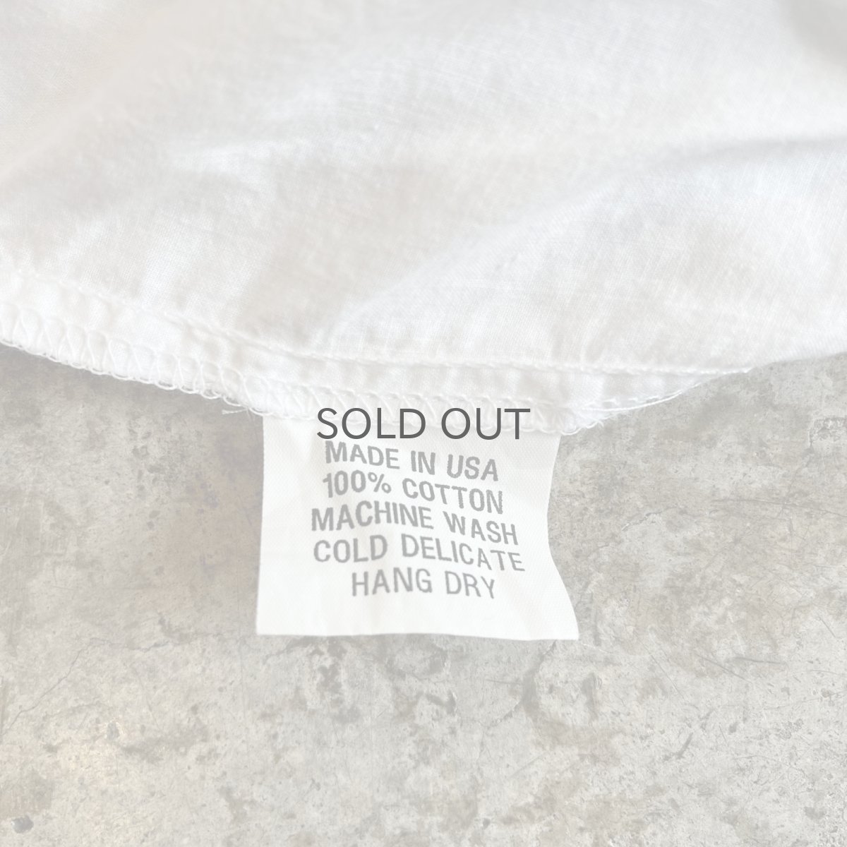 画像11: OLD FRONT RIBBON FRILL DESIGN L/S BLOUSE / Ladies L(ONE SIZE) / MADE IN USA (11)