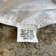 画像11: OLD FRONT RIBBON FRILL DESIGN L/S BLOUSE / Ladies L(ONE SIZE) / MADE IN USA (11)