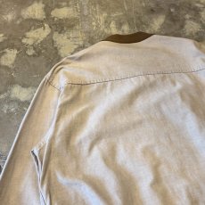 画像9: OLD BICOLOR COTTON ZIP UP JACKET / Mens L (9)